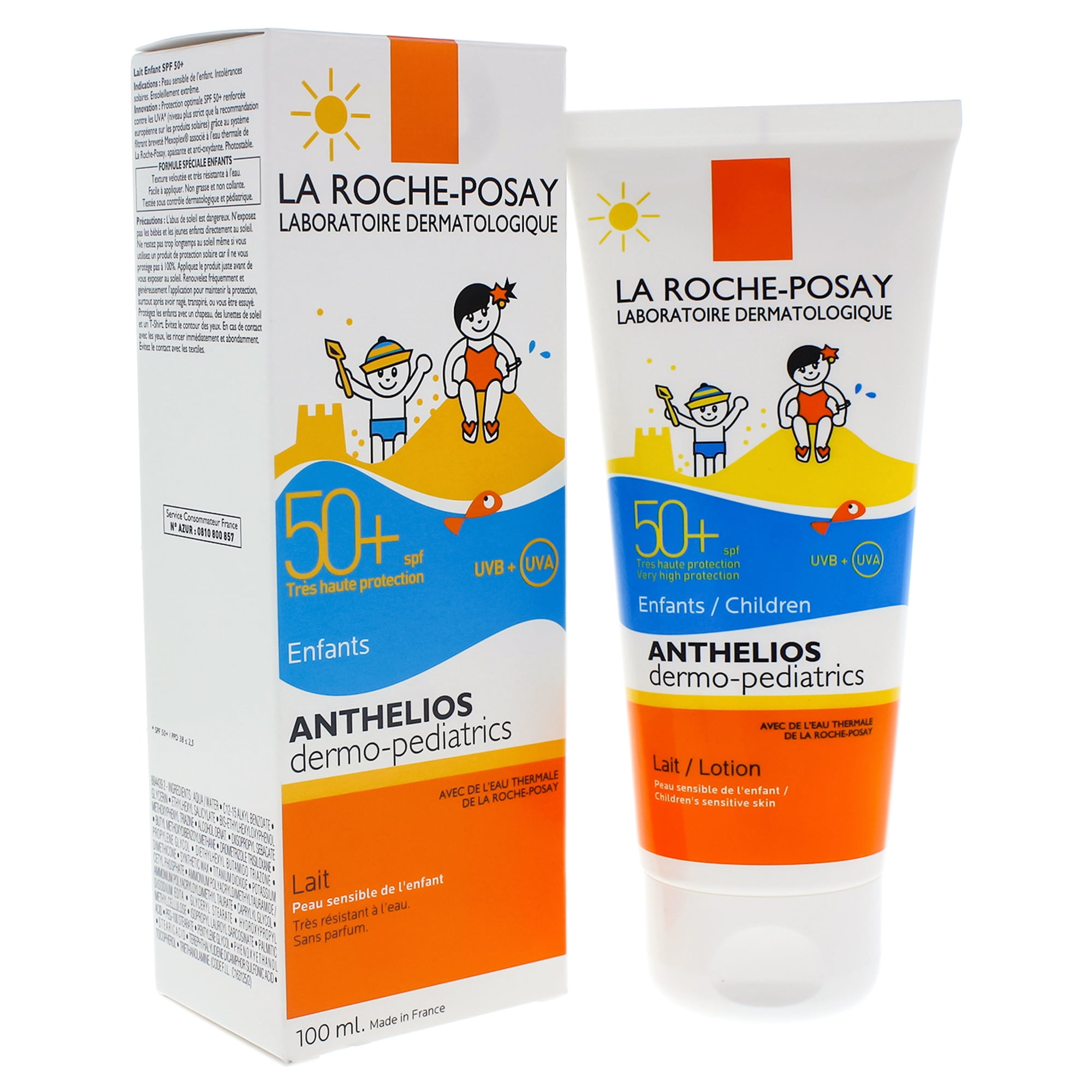 La Roche-Posay Anthelios Sunscreen Lotion SPF 3.4 Oz - Walmart.com