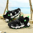 thumbnail image 4 of Ketyyh-chn99 Kids Sandals Boys Girls Lightweight Boys Hiking Sandals Boys Sandals Boys Girls Sport Water Sandals Closed-Toe Outdoor Size for US 4,Green, 4 of 9