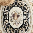 thumbnail image 6 of SAFAVIEH Savonnerie Cady Oriental Runner Rug, Ivory/Black, 2'3" x 8', 6 of 11