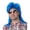 Blue, variant on Men's 80s Mullet Wig Blonde Synthetic Retro Rocker Costume Wig for Party Cosplay