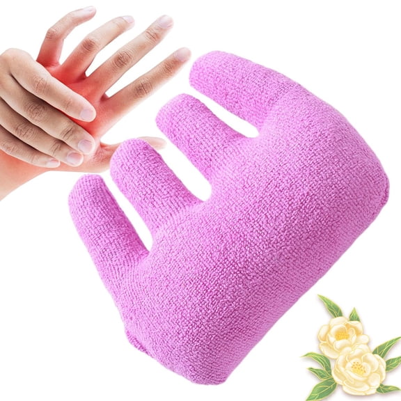 Finger Positioning Cushion - Support Pad for Hand Rehabilitation Exercise | Gentle Fabric with Built In Separators, Aid for Motion Training Flexibility Alignment Grip Strength and Post