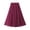 Deep Red, variant on Women's Fashion Casual Solid Color High Waist Ruffle Splicing Mesh Half-body Skirt, Flowy Design for Casual Wear, Lightweight and Comfortable,Beige,Size One Size