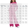 thumbnail image 3 of Enjoytime Girls 2 Piece Outfits Ruched Long Sleeve Tops with Wide Leg Pants Lounge Sets Fall Lightweight Sweatsuit Soft Clothing Set, 3 of 6