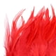 thumbnail image 4 of 50 piezas Coda del Gallo de 5-7 pulgadas de cola para la profesión de la modista de costura rojo, 4 of 7