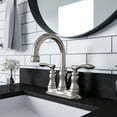 thumbnail image 4 of Design House 525840 Madison Traditional Centerset Deck Mount 2-Handle Bathroom Faucet, Satin Nickel, 4 of 17