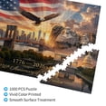 thumbnail image 2 of 250th Anniversary of the USA Jigsaw Puzzle, 1000 Pieces 250 Years Independence Tribute, Family Game Nights Gift, 29.5" x 19.7", 2 of 7