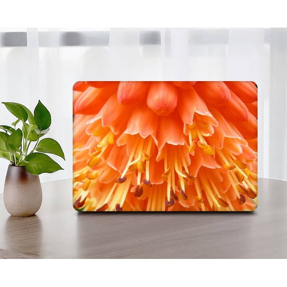 KSK KAISHEK Plastic Hard Shell Case Only for 2022/2021/2020/2019/2018 Rel. New MacBook Air 13 inchs Retina Display and Touch ID + Black Keyboard Cover Model: A1932 A2179 A2337 m1 Flower 0127