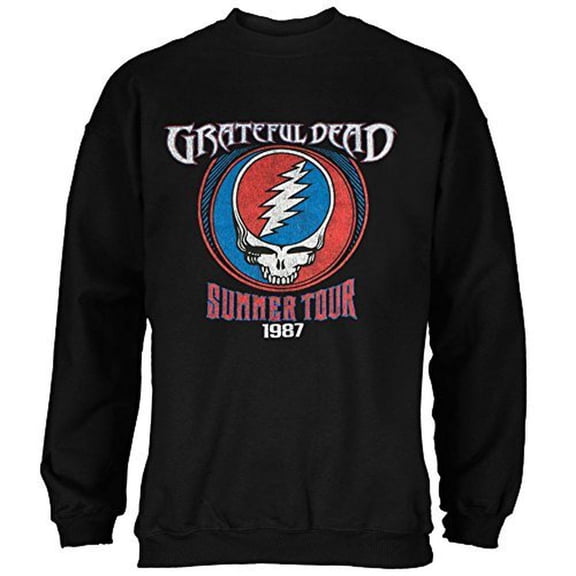 Grateful Dead - Steal Your Face Summer Tour 1987 Adult Sweatshirt - Medium