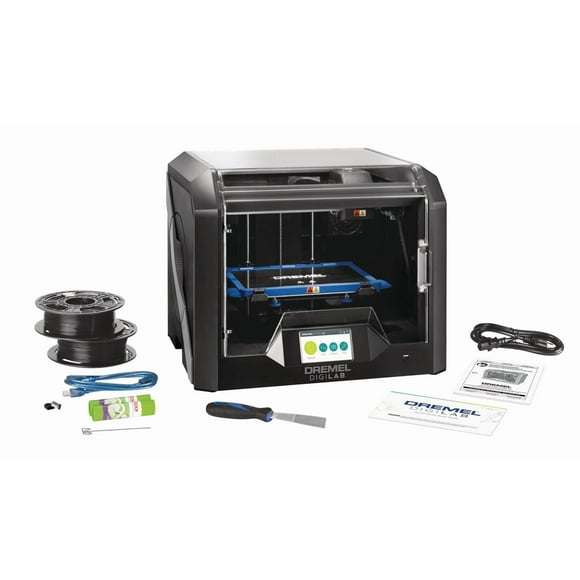 Dremel 3D45 EDU 3D Printer and Education Accessories (Lesson Plans, Professional Development Course, Build Plate, Glue, Filament)