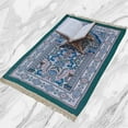 thumbnail image 6 of Foldable Mat Floral Woven Pattern with Tassels Portable Rug for Men Women Kids Giving, 6 of 11