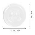 thumbnail image 2 of AURARMLET 6Ud Protectores De Pared Para Puertas De Silicona Transparentes Antiimpacto Y Antirruido Para Hogar, 2 of 6