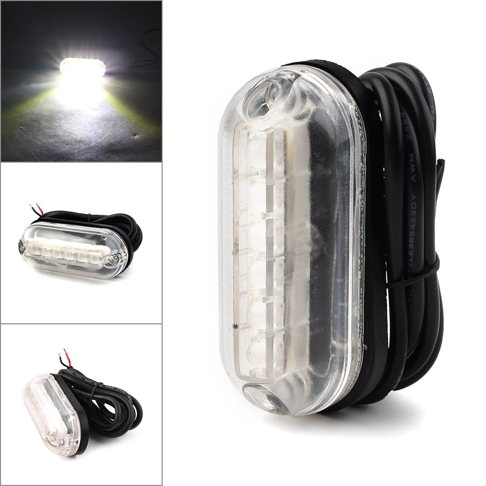 ZS DC 12V Marine Yatch Boat Underwater Light 6LED Waterproof Surface