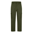 thumbnail image 3 of WXLWZYWL Men's Hiking Pants with Zip Pockets Nylon Quick Dry Lightweight Outdoor Travel Cargo Pants, Water Resistant, 3 of 5