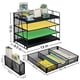 thumbnail image 2 of Organizador de Escritorio de 5 niveles con Cajones, Bandeja Organizador de Papel con 1 Archivador Vertical Adicional y Portalápices para Suministros Oficina y Hogar, Negro, 2 of 7