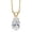 Yellow Gold, variant on 0.70 Cttw IGI Certified Lab Grown Diamond Teardrop Pendant Necklace for Women in 14K White Gold | Pear Shape | E-F Color | VS1-VS2 Clarity | With 18 inch Chain