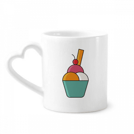 

Chocolate Crispy Sweet Ice Mug Coffee Cerac Drinkware Glass Heart Cup