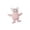 Pink, variant on NookHive Creative Bear Pig Catnip Plush Toy - Durable Soft Toy for Biting and Kicking, Interactive Toys for Cats, Reduces Anxiety, Cute Stuffed Animal,Pink