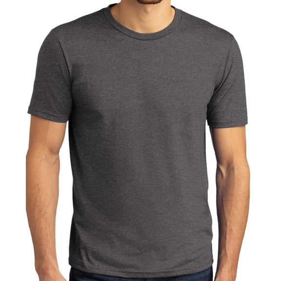 Mens Revolutionary Triblend T-shirt, Small Heather Charcoal