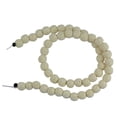 thumbnail image 2 of 1 Hilo 8mm Granos Piedras Redondo Preciosas Volcánicas Estilo de Bohemio Joyería Regalo para Mujeres Blanco Macarena Cuentas sueltas, 2 of 5