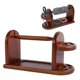 thumbnail image 3 of Wooden Yarn Holder for Knitting Crochet, Yarn Rack Stand with Slots, Horizontal Yarn Spinner, Stabl, 3 of 5