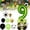 A9_9 39.37", variant on SMKE Sports Theme Balloon,Sports Event Balloon,Birthday Star Balloon,Birthday Party Balloon,40 Inch Green Football Number 1 Balloon Set Soccer Themed Birthday Party Decor Latex & Foil Balloons
