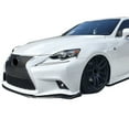 thumbnail image 2 of Ikon Motorsports Compatible with 14-16 Lexus IS250 IS350 F Sport Only AG Style Front Bumper Lip Urethane PU, 2 of 7