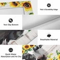 thumbnail image 6 of Outdoor Rug 3x5 ft Yellow Sunflower Cow Outdoor Large Area Rug Non Slip Rubber Farm Animal Wood Grain Front Door Mat RV Rug Camping Carpet Patio Outdoor Rugs for Backyard Balcony Deck Porch Indoor, 6 of 9