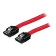 thumbnail image 1 of StarTech.com 8in Latching SATA to SATA Cable - F/F - SATA cable - Serial ATA 150/300/600 - SATA (R) to SATA (R) - 7.9 in - latched - red - for P/N: 10P6G-PCIE-SATA-CARD, 2P6G-PCIE-SATA-CARD, 4P6G-PCIE-SATA-CARD, 6P6G-PCIE-SATA-CARD, 1 of 2