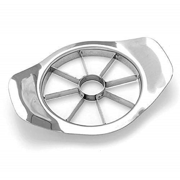 Abbex- Stainless Steel Apple Cutter Slicer Corer with Handles – Kitchen Fruit Divider Tool for Quick Apple Slicing and Healthy Snack Prep