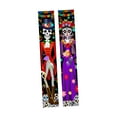 thumbnail image 2 of Skeleton Couple Couplets Halloween Banner Hanging Creative Scary Decorative Sign Red, 2 of 9