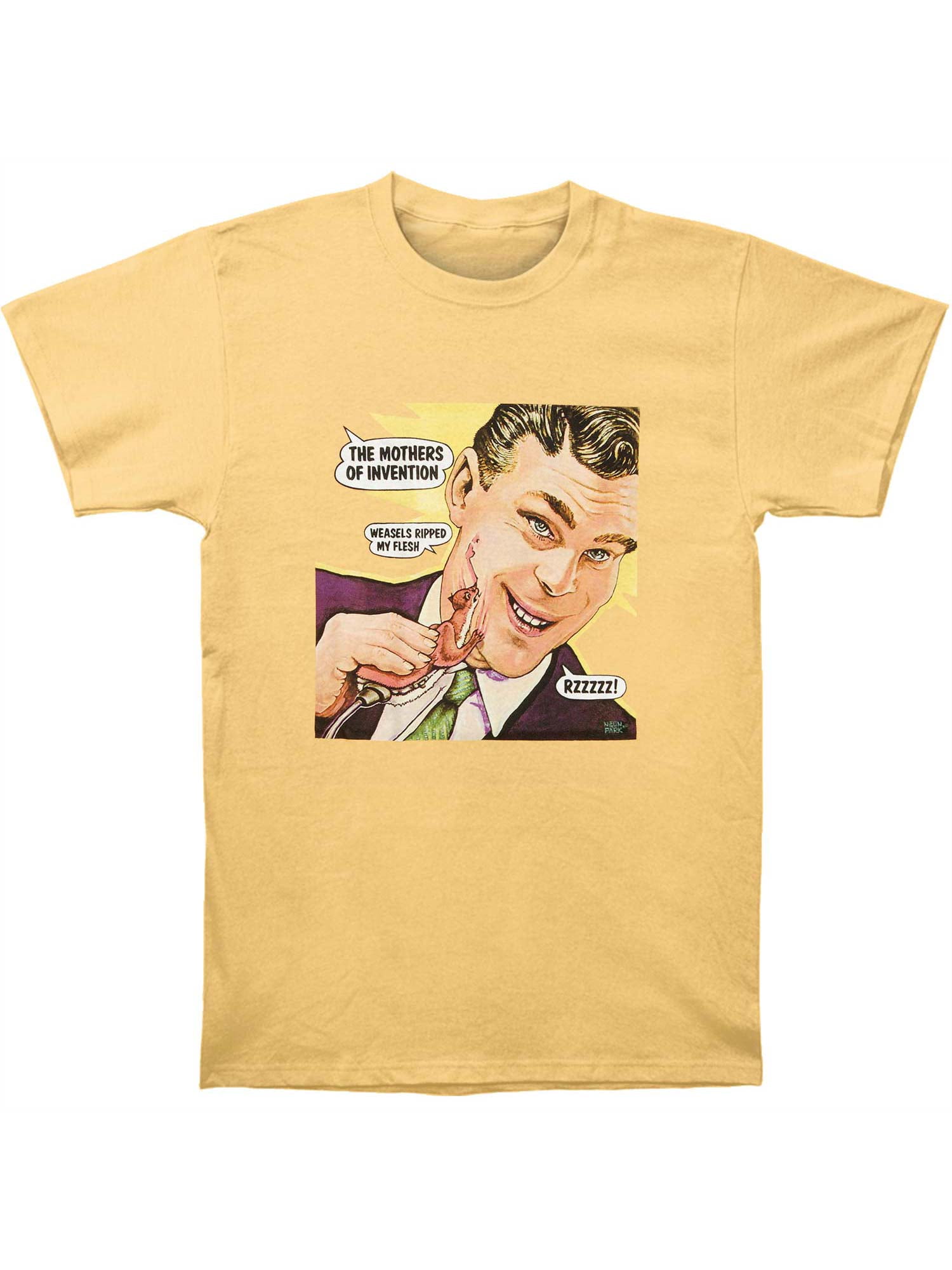 Frank Zappa Frank Zappa Men S Weasels Ripped My Flesh T Shirt