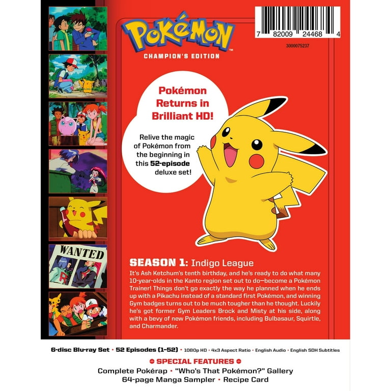 Pokémon: Indigo League - Season 1 Champion's Edition (BD) Pokémon: Indigo League - Season 1 Champion's Edition (BD)