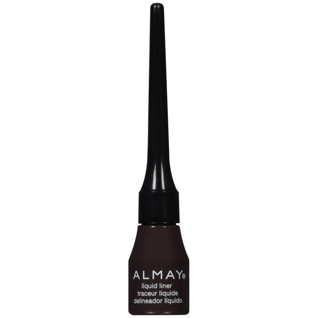 Almay Liquid Eyeliner, Oil Free, Water Resistant, Ophthalmologist Tested, Hypoallergenic