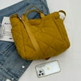 thumbnail image 3 of Women Fluffy Crossbody Bag Large Capacity Soft Winter ShopperTote Bag (Yellow), 3 of 10