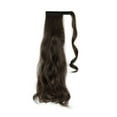 thumbnail image 4 of 20"/ 22" Wavy Curly Wrap  Hair Pieces Ponytail Drawstring Ponytail Extension Body Wave Ponytail Hair Extension Synthetic Loose Long Straight Ponytail Hair Pieces, 4 of 8