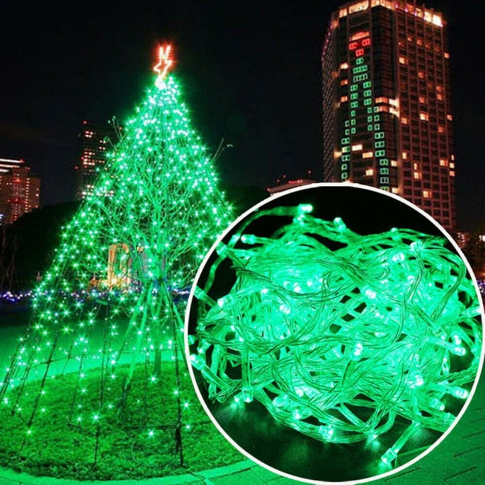 33ft 100LED Waterproof Outdoor Fairy String Lights for Christmas Tree Wedding Party Garden Patio