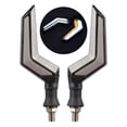 thumbnail image 1 of Motorcycle Modified Accessories Dual-Color Flowing Angel Signal 12V Turn, 1 of 8