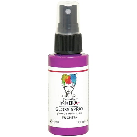 UPC: 0789541068488 | Dina Wakley Media Gloss Sprays 2oz-Fuchsia