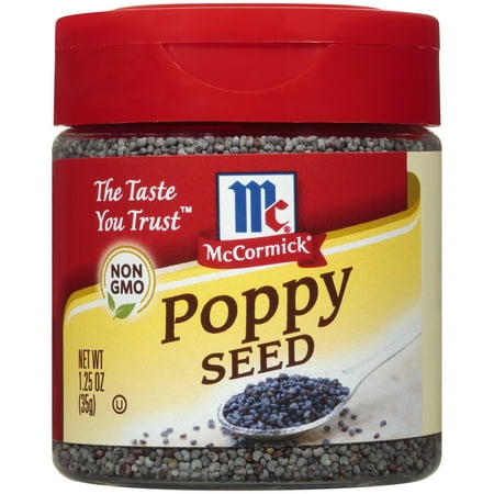 (2 Pack) McCormick Poppy Seed, 1.25 oz