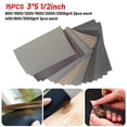 thumbnail image 3 of 15 Pcs Papier de Verre Humide / Sec 400 600 800 1000 1200 1500 2000 2500 3000grains, 3 of 7