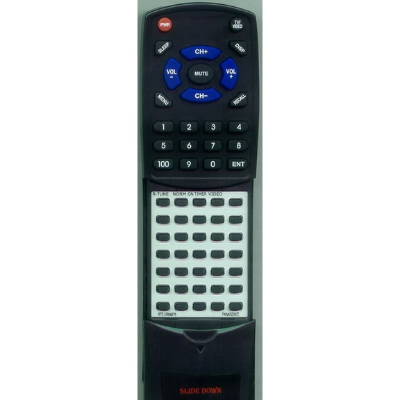 Replacement Remote for PANASONIC RTEUR64976, EUR64976, CTM1341R, CTM1952R, CTM2560R, CTM1351R, CTM1942R, CTM2043R, CTM2042R1, CTM1953R, CTM2042R2, CT