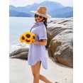 thumbnail image 2 of Vestido de playa con cuello en V AI'MAGE para mujer, 2 of 6