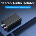 thumbnail image 5 of 2X Aislador de Ruido de Bucle de Aislador de Audio Ruido Zumbido Filtro de Zumbido Supresor de Ruido Aislador de Audio para PC, 5 of 5