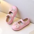 thumbnail image 6 of IUJSOY Toddler Little Girls Cute Bowknot Flats Mary Jane Princess Dress Shoes Wedding Flower Shoes, 6 of 7