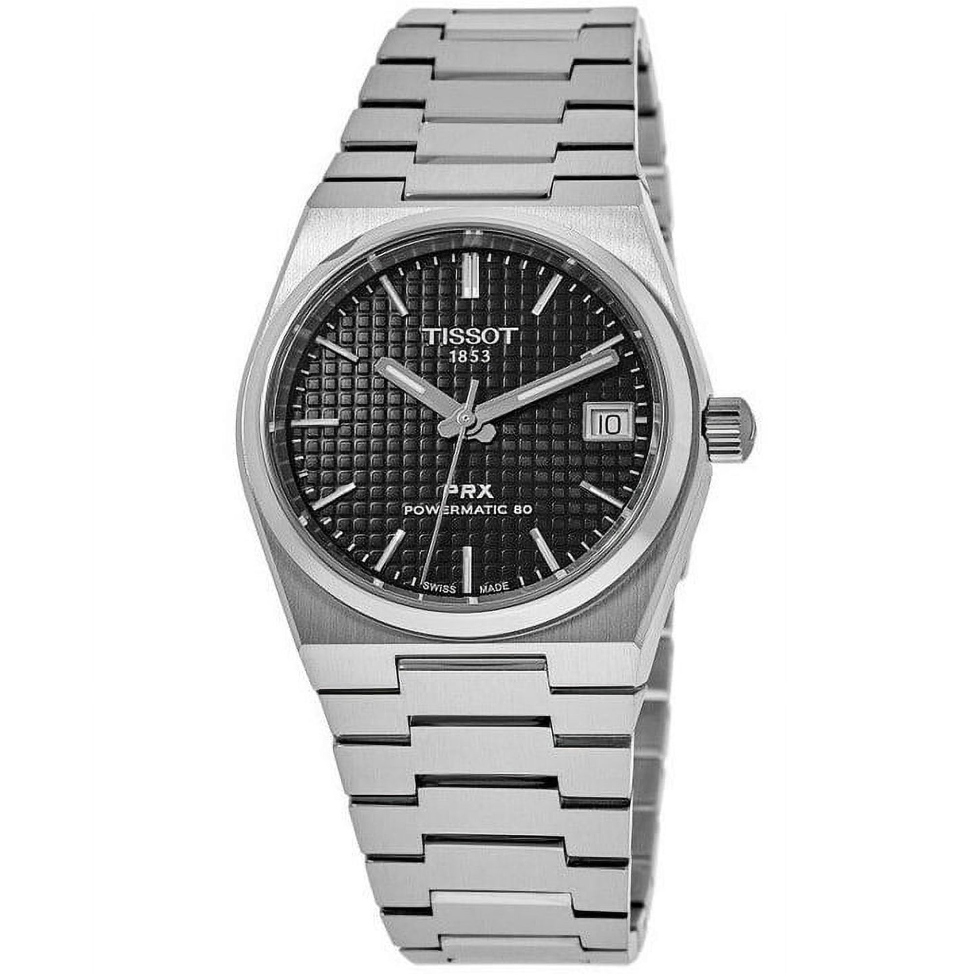 Tissot PRX Powermatic 80 Automatic Black Dial Unisex Watch T137.207.11.051.00