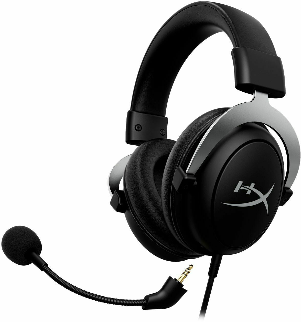 HyperX CloudX Wired Gaming Headset for Xbox X S and Xbox One Black Silver Walmart