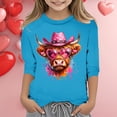 thumbnail image 2 of TZEWGL T-Shirts pour Nouveau-Né Imprimé Col Rond Manches Courtes Courtes Raccourcies Blouse pour Bébé Taille 9-10T, 2 of 4