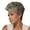 TT1B/606, variant on Pia Human Hair Blend Wig for Women – Heat Resistant Yaki Texture Human Hair Mix Wig – Natural Looking Soft & Lightweight Daily Wear (TT1B/606)