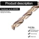 thumbnail image 5 of Broca de acero de Alta velocidad TUNC M35 helicoidal 4-10 mm para madera, 5 of 5