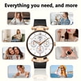 thumbnail image 5 of Smart Watches for Women, 1.2'' AMOLED HD Round Screen Fitness Trackers with Bluetooth Call (Answer/Make/Text), 100+ Sports Mode, IP68 Waterproof Women Smart Watch for Android IOS, 5 of 11